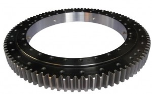 slewing bearing with none gear tooth, no tooth gear slewing ring
